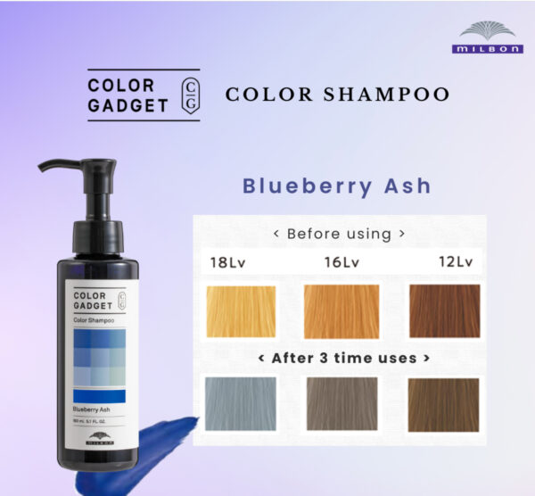 Milbon Color Gadget Shampoo - Image 6