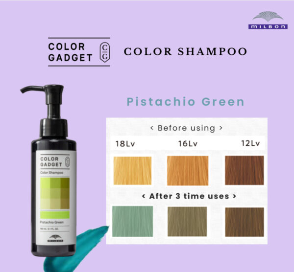 Milbon Color Gadget Shampoo - Image 4