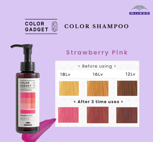 Milbon Color Gadget Shampoo - Image 3