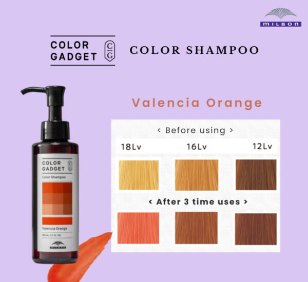Milbon Color Gadget Shampoo - Image 2