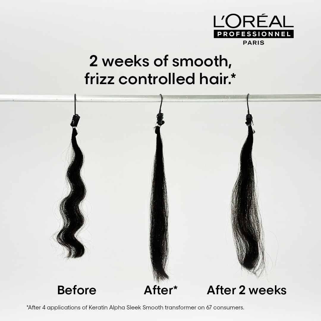 Keratin Alpha Sleek - Shampoo 300ml - Image 4